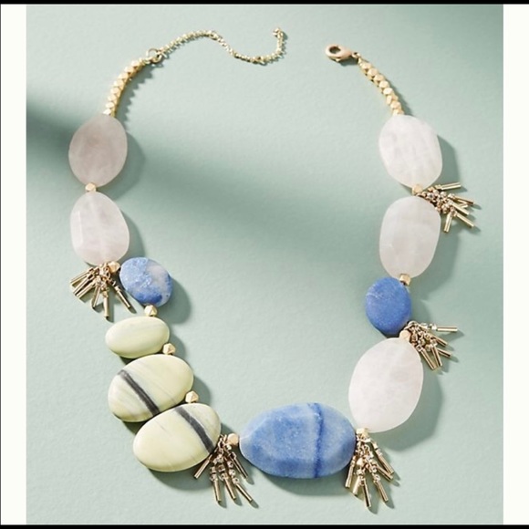 Anthropologie Pia Asymmetrical Bib 